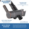 3 Way Shower Diverter Valve with Hand Shower Holder, G1/2