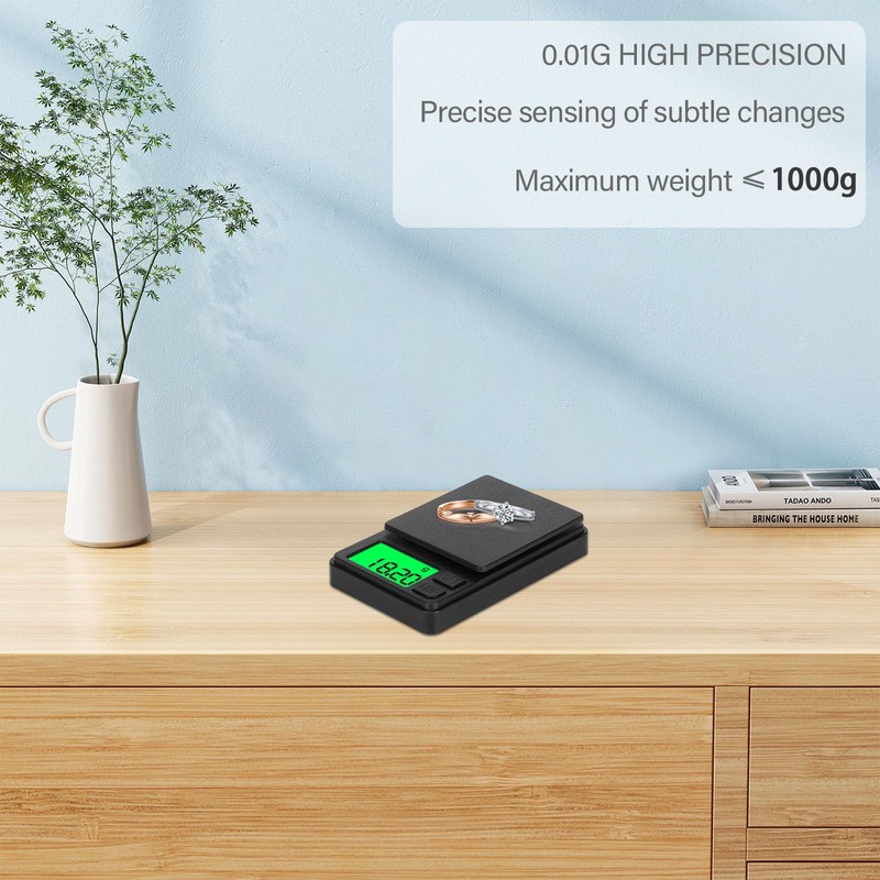 Precision Scales, 1000g/0.01g Digital Precision Scale, Precision Mini Kitchen Scale,