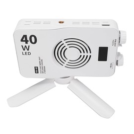 40W RGB Photography Lighting, 136 LED Full Color Fill Light with Stepless 3000-7000K Adjustment, Portable Video Light for Outdoor Photography Live Streaming