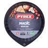 Pyrex MG30BN6 Magic Flan Tin, Black, 30 cm