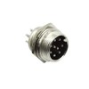 Hxchen 9 Pin Metal Male Female Thread Panel Connector 16mm
