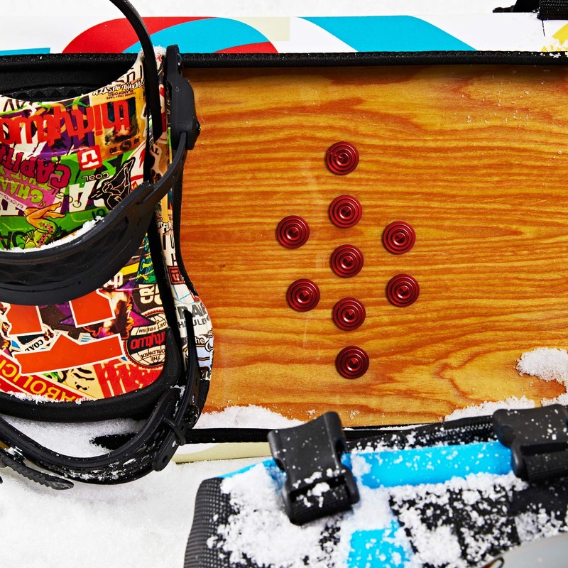 XCMAN 4 Layer-Cone Studs 7.87 Inch Dia Aluminum Snowboard Stomp
