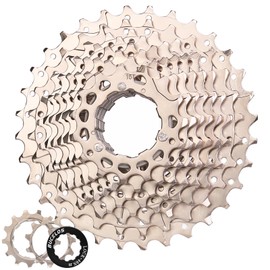 BUCKLOS 8/9/10/11/12 Speed Cassette Ultra-Light 11-25/28/32/34/36/40/42/46/50/52T Bike Cassette Fit Mountain Bike/Road Bike/XC/DH/AM,Compatible with Shimano Sram HG Hub Driver