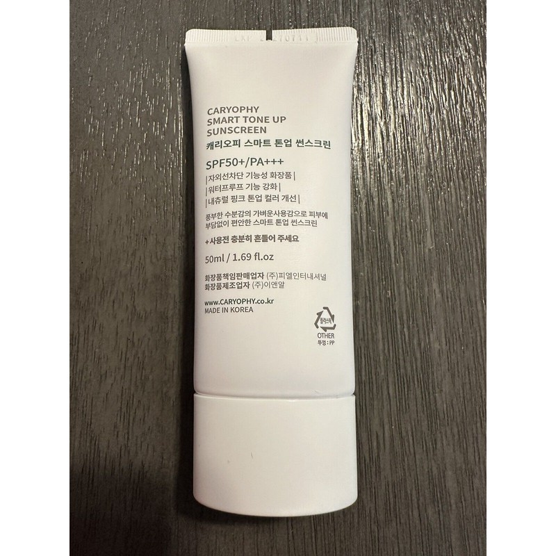 Caryophy Smart Tone-up Sunscreen SPF50+/PA+++ 50ml. New Without Boxes