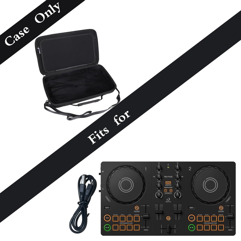 worfty Case for Pioneer DJ AlphaTheta DDJ-FLX2 / DDJ-200 /