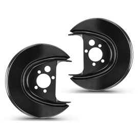 Frankberg 2x Brake Dust Shield Cover Rear Left Right Compatible with Arosa 6H1 1.0L-1.7L 1997-2004 L.u.p.o 6E1 6X1 1.0L-1.7L 1998-2005 Replace# 6X0615612