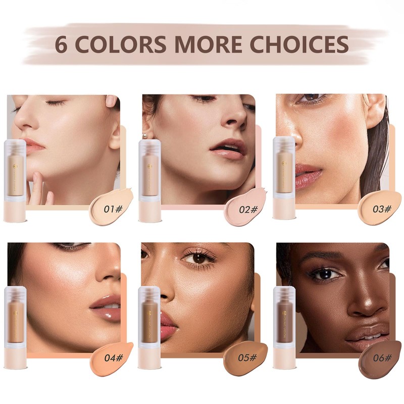 Full Coverage Foundation for Mature Skin - Long Wear Matte