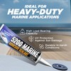 [Black] 5200 Marine Sealant - Fast Cure, High Bond Strength,