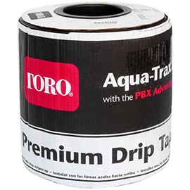Toro EA50604134-250 Aqua-Traxx - 5/8" Drip Tape, 6 mil, 4", 1.34 GPM/100', 2,500' - EA50604134-250