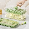 Ice Cube Tray with Lid and Bin, 56 Pcs Ice