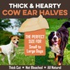 Premium Cow Ears For Dogs, Thick Cut & All-Natural Half