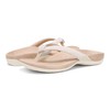 Vionic Mattie Women's Flip Flop Supportive Sandal Cream - 6.5