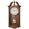 Bulova Bulova C1517 Saybrook Wall Clock, Brown Cherry