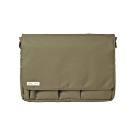 LIHITLAB Carrying Pouch (Laptop Sleeve), 9.4 x 13.4 Inches, Olive (A7577-22)