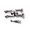 Flomore M5 Swivel Double Shackle 304 Stainless Steel Boat Anchor