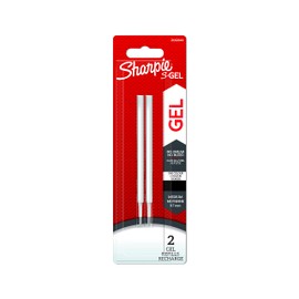 Sharpie Gel Pen Refill S-Gel 0.7 mm Pack of 2 Black