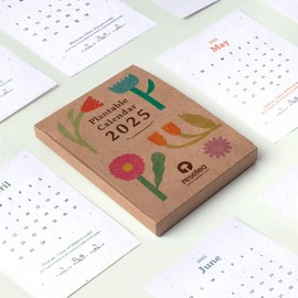 Plantable Calendar 2025