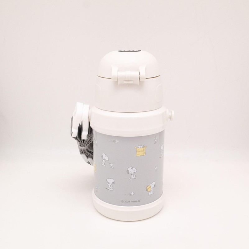 PEANUTS SBR 450S Stainless Steel Bottle with Straw