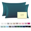 Suatien Silk Pillow Cases 2 Pack Soft Breathable and Sliky