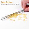 BESTonZON 5 pieces stainless steel crumb scraper, table crumb sweeper,