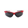 MAGID Y777RMGY Gemstone Y777 Wraparound Safety Glasses, Standard, Red Matte