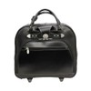 MCKLEIN REDWOOD, 15" Leather Wheeled Ladies' Laptop Briefcase