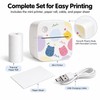 Portable Thermal Label Printer for Home & Work – Bluetooth