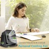 TRUSTECH 2 in 1 Fan and Heater Fan Combo, Portable