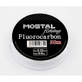 Mostal Fluorocarbon 0.20 mm / 4.9 kg / 50 m Spool Leader Line Fluoro Carbon Line