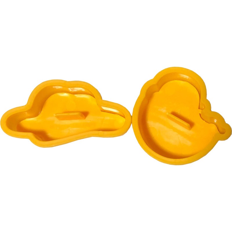 KAKUSE Sanrio Gudetama Cookie Cutter Set of 2 with Stamp