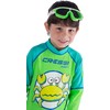 Cressi Kids' Baloo Swim Goggles, Blue/Lime, One Size