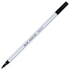 DOLLAR PS10 Felt Tip Pens, Medium Point (1.0 mm), BLACK,