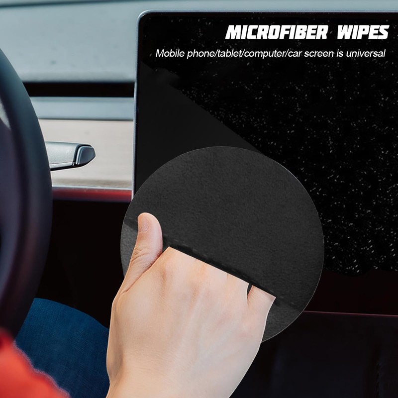 Zpana Car Touch Screen Cleaner Cloth, Microfiber Vehicle Touchscreen Cleaning