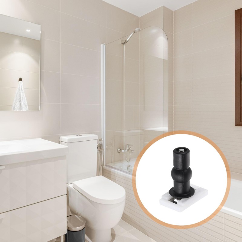 sourcing map 2Pcs Toilet Seat Cover Hinge, 40mm Blind Hole