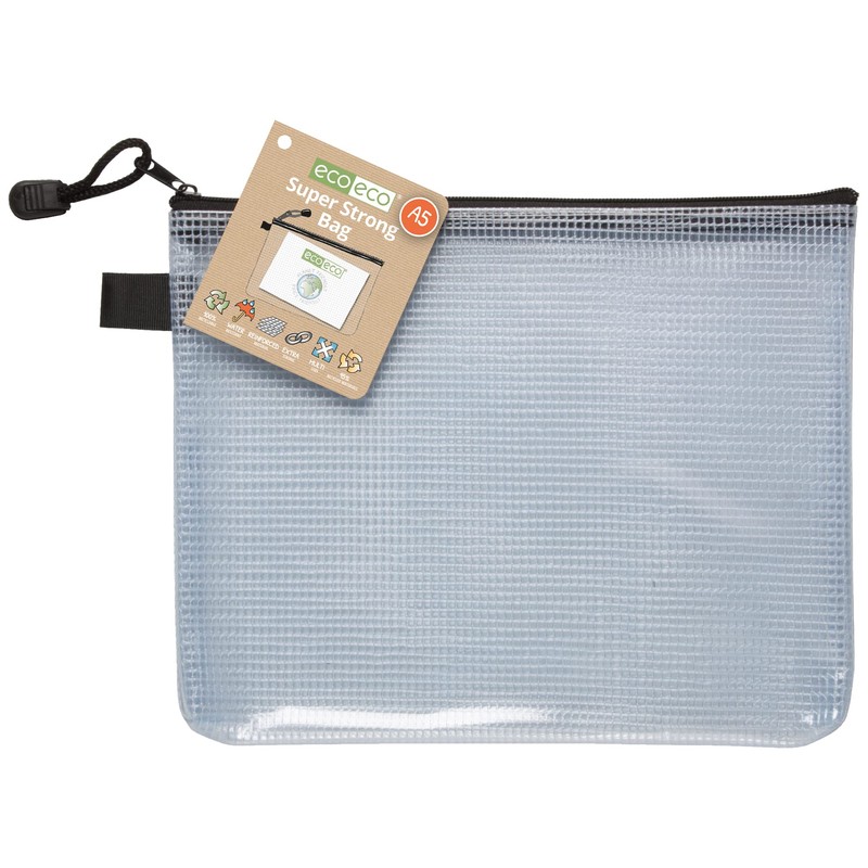 eco-eco A5 95% Recycled Super Strong Bag Waterproof Mesh Tuff