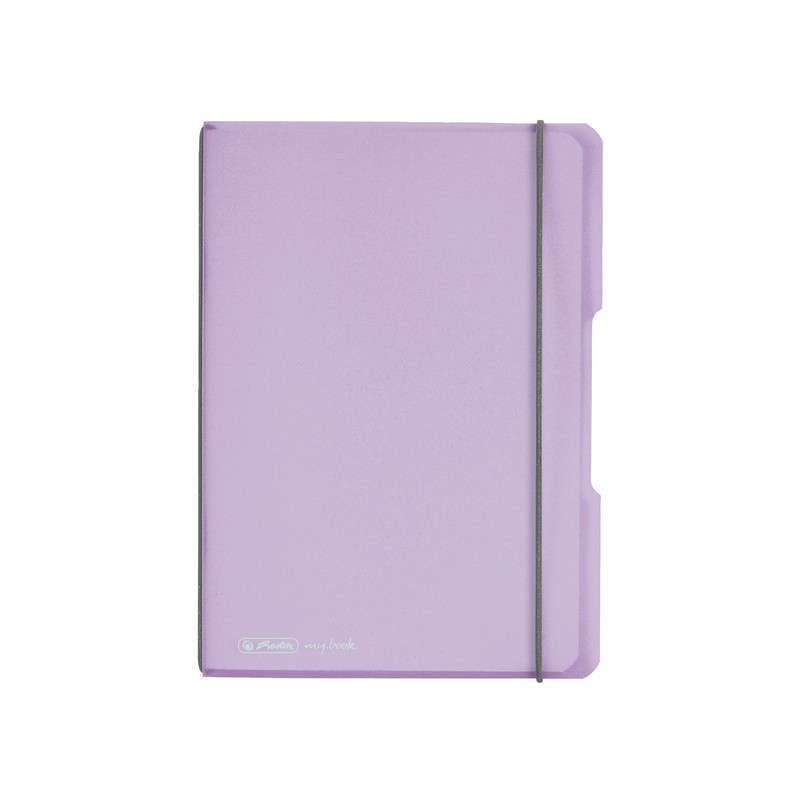 Herlitz my.book flex A5 Squared Notebook - Lilac