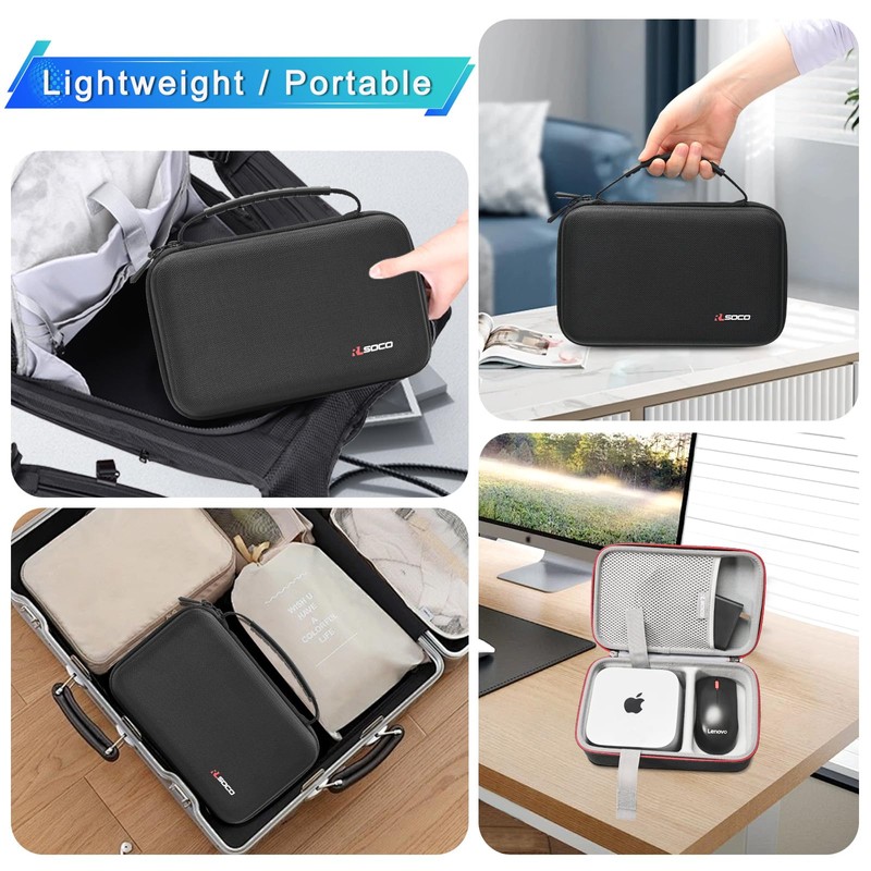 RLSOCO Computer Case for GMKtec M7/G3 Plus/M5 Plus/K8 Plus/M2 Pro