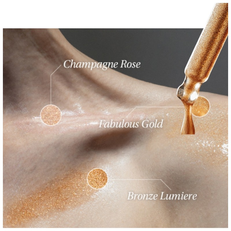 OBJET BY KUNDAL Satin Glow Shimmer Oil 45ml, Type:Santal Rose