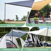 Dreamtrue Tarp Poles Telescoping, Upgraded 4-Section Adjustable Tent Poles, Heavy