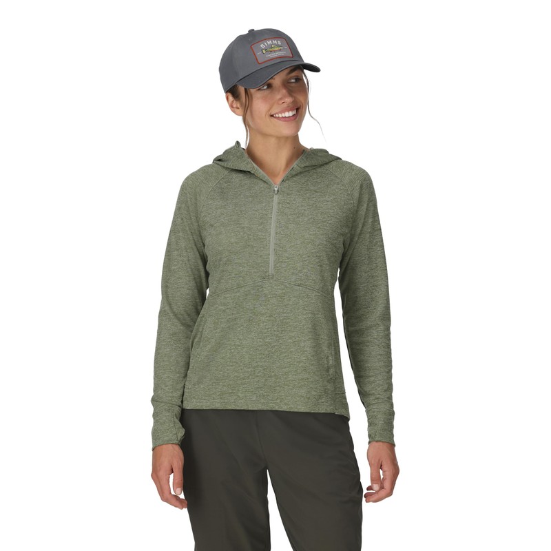 Simms BugStopper Hoody Aspen Heather M
