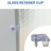 Glass Panel Retainer Clips 8-pk, Made in the USA [Choose
