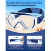 Supertrip Kids Swimming Goggles with Nose Cover for Ages 6-14,