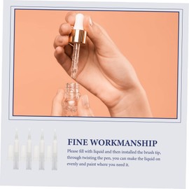 Ipetboom Nail Art Oil Tube Empty Nail Oil Pen Brush Cuticle Softener Cosmetics Liquids Container Pen