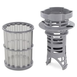 DEKAROX Coarse Sieve + Fine Sieve Micro Filter 2-Piece for Bosch Siemens 645038 00645038 for Dishwasher such as SuperSilence SilencePlus Maxx Avantixx Logixx PerfectDry iQ100 iQ300 iQ500 iQ700