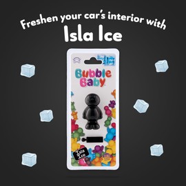 BUBBLEBABY Cool Ice Fragranced 3D/Vent Clip Car Vent Air Freshener And Odour Eliminator (Pack of 6)