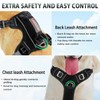 BARKBAY No Pull Dog Harness 3 Buckles Large Reflective Dog