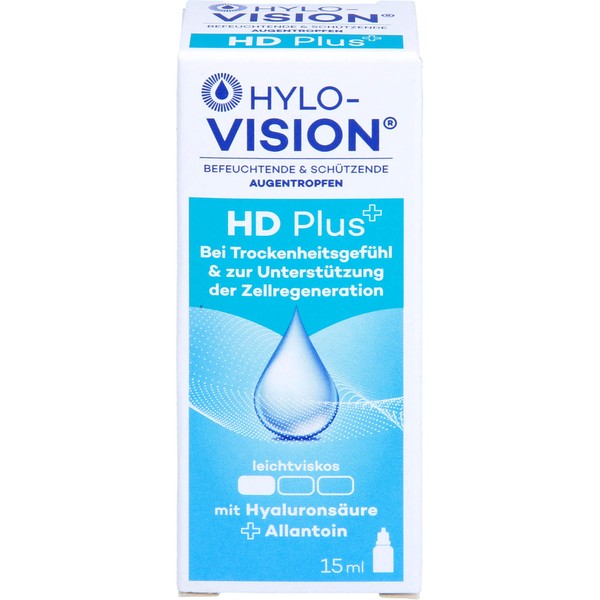 Hylo-Vision HD plus Augentropfen, 15 ml Soluzione