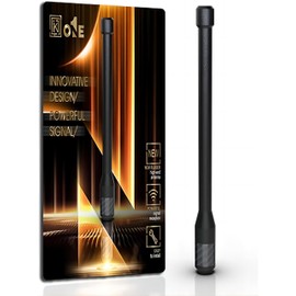 𝐍𝐄𝐖 KEYO1E Carbon Fiber Antenna Compatible with 2002-2024 Ford F150 / 1994-2025 Dodge RAM 1500/7.9 Inches Flexible Durable Rubber Antenna Replacement/Internal Copper Coil for Enhanced Reception