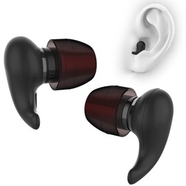 WellSync Ear Plugs for Sleeping Noise Cancelling Silicone Earplugs Sound Damper, 4 Sizes in XS/S/M/L Washable Reusable Noise Reduction Earplugs –33dB for Sleep,Snoring,Work,Concerts,Studying,Flight