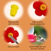 Hummingbird Feeders Replacement Flowers Replacement Parts for Hanging Feeding Hummingbird